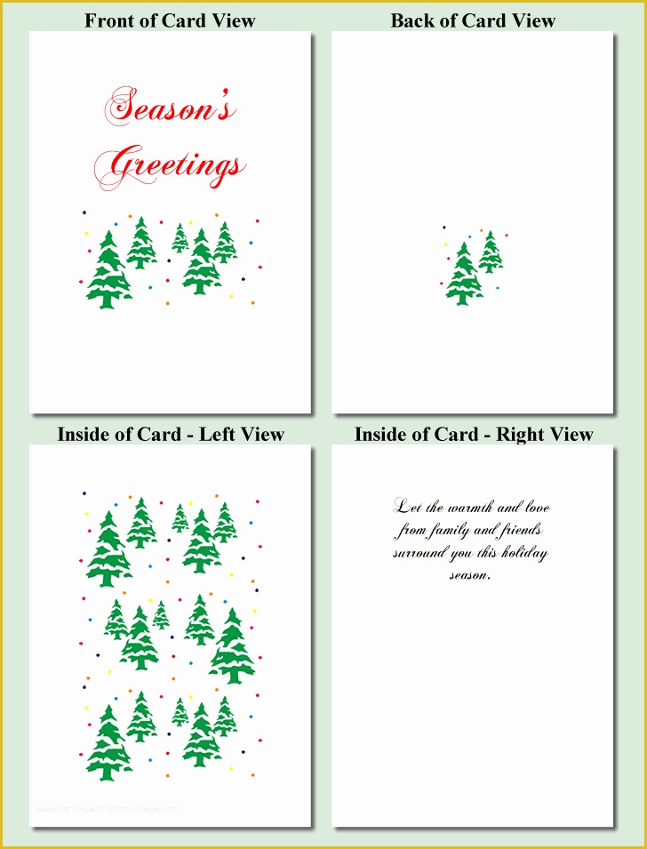 Free Printable Holiday Photo Card Templates Of Trees Design Free Printable Christmas Cards