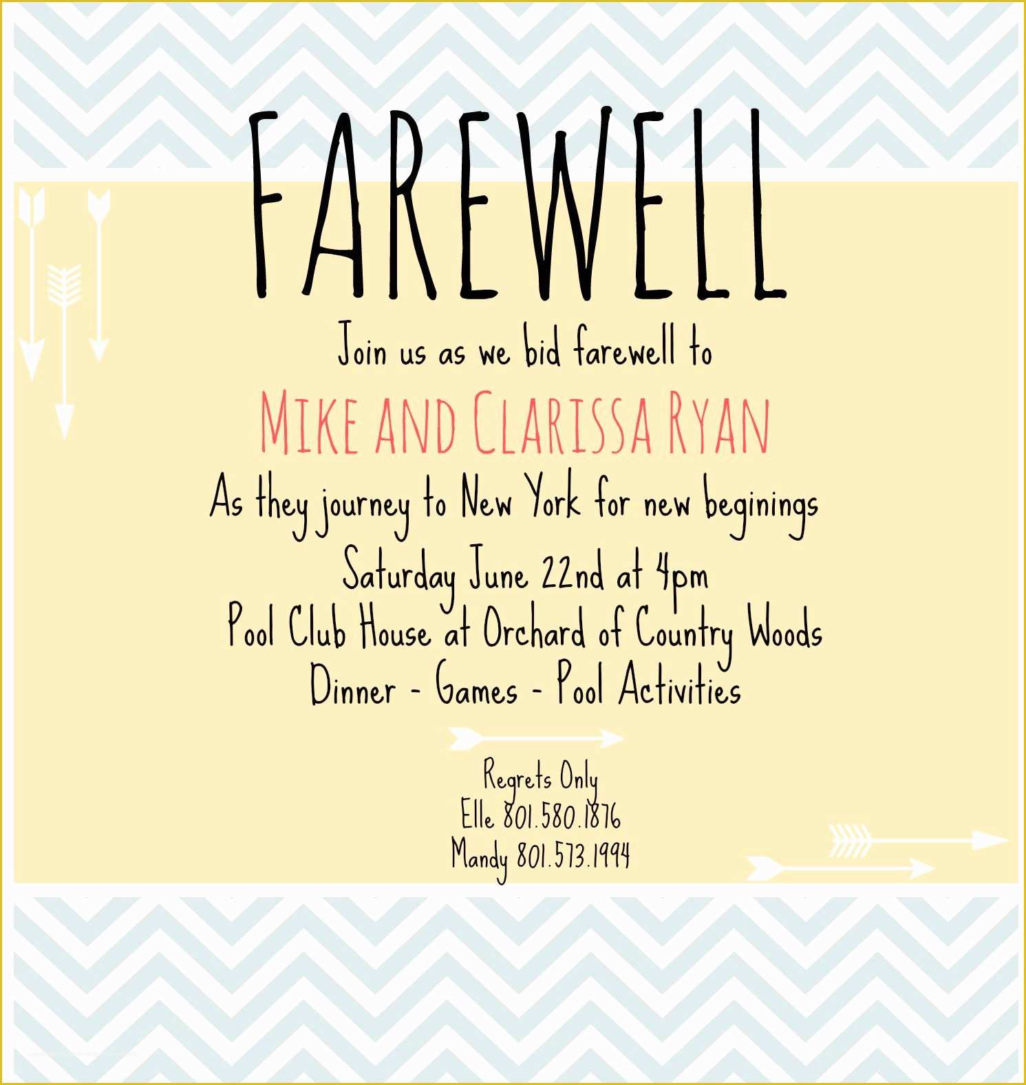 Free Printable Invitation Templates Going Away Party Of Farewell Invite Picmonkey Creations