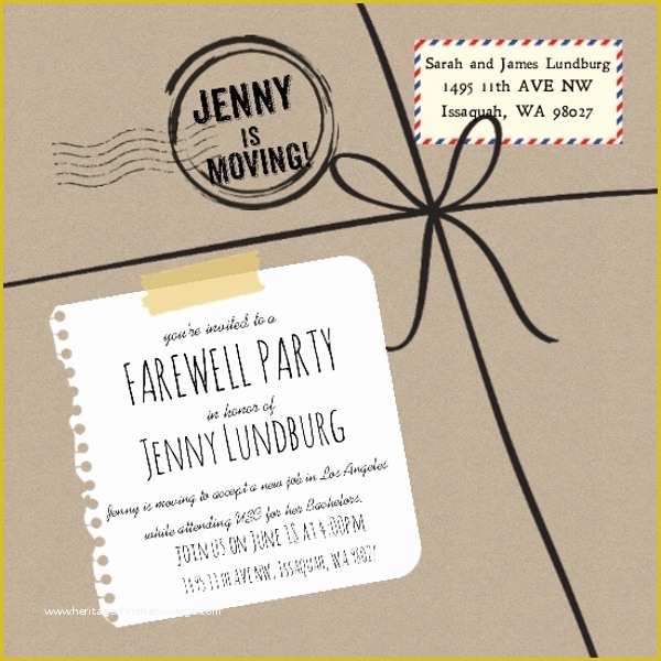 Free Printable Invitation Templates Going Away Party Of Farewell Party Invite