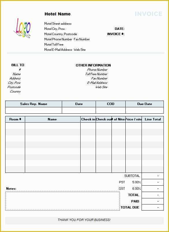 Free Printable Invoice Template Microsoft Word Of 60 Microsoft Invoice Templates Pdf Doc Excel