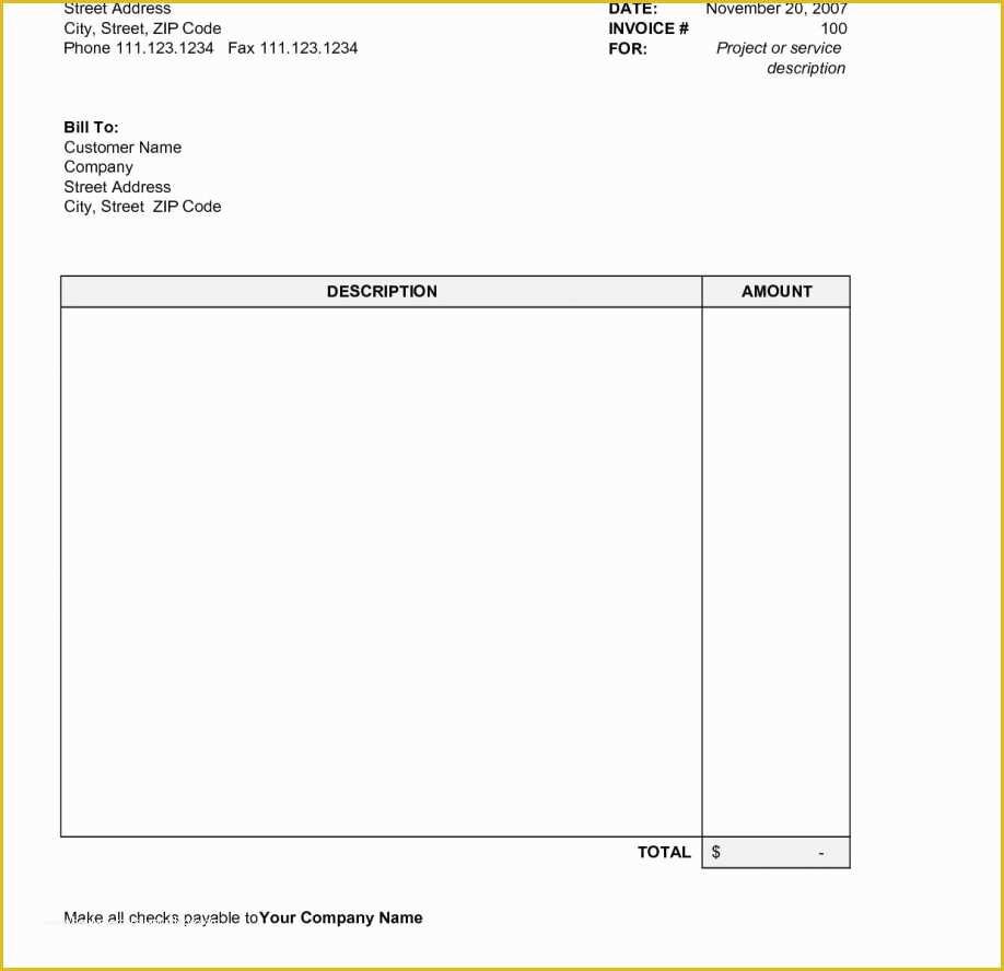 Free Printable Invoice Template Microsoft Word Of Invoice Template Uk Word Letter Examples Freelance Blank