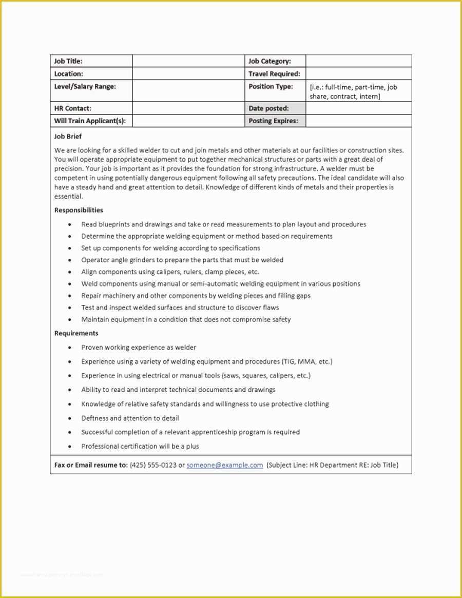 free-printable-job-description-template-of-47-job-description-templates-examples-template-lab