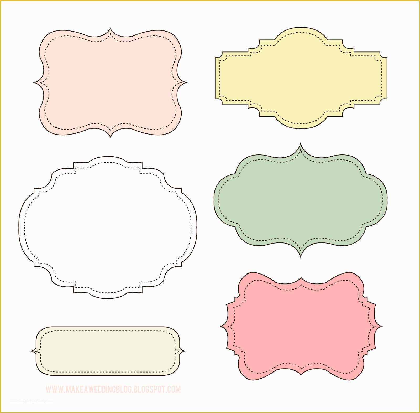 Free Printable Label Templates Of 10 Best Of Cute Label Templates Cute Printable