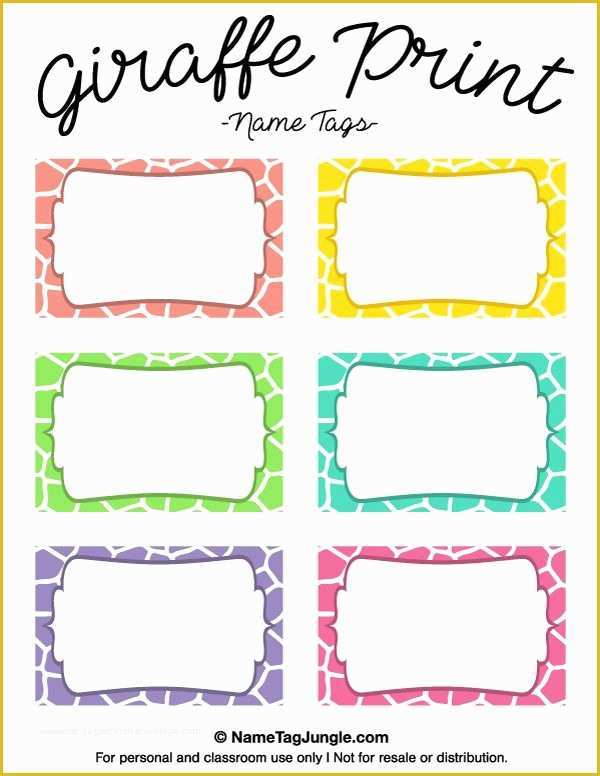 Free Printable Label Templates Of Pin by Muse Printables On Name Tags at Nametagjungle