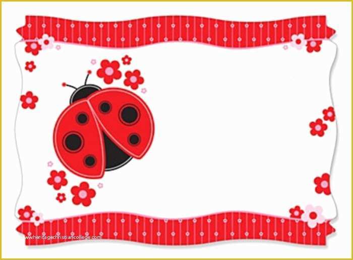 Free Printable Ladybug Baby Shower Invitations Templates Of Ladybug Baby Shower Invitations