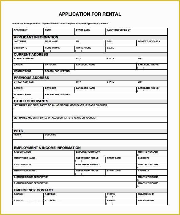 Free Printable Lease Template Of Free Printable Rental Application Best Printable Ideas