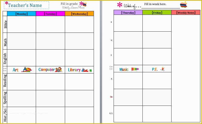 Free Printable Lesson Plan Template Of Editable Lesson Plan Template Word