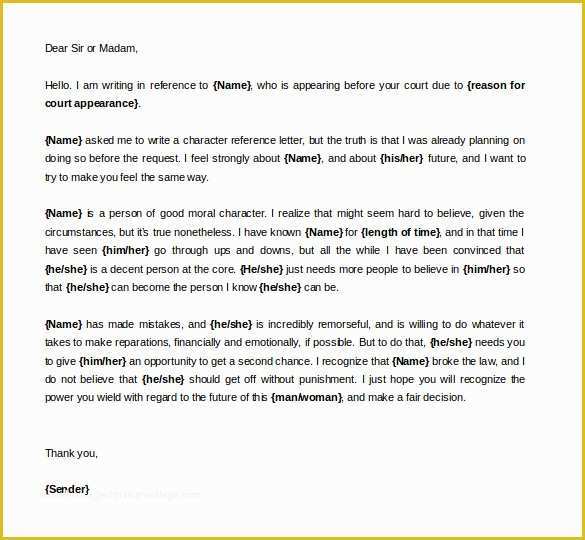 Free Printable Letter Of Recommendation Template Of 42 Reference Letter Templates Pdf Doc