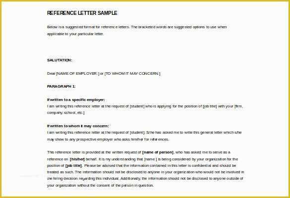 Free Printable Letter Of Recommendation Template Of Free Sample Letter Re Mendation Template – Templates