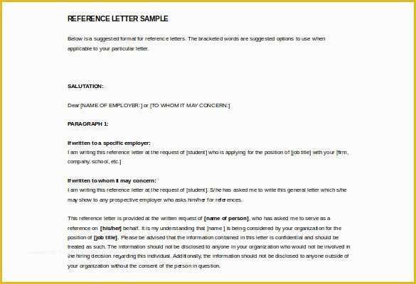 Free Printable Letter Of Recommendation Template Of Free Sample Letter Re Mendation Template – Templates