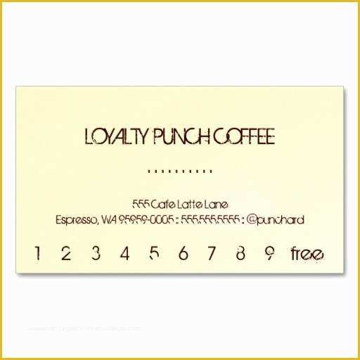 Free Printable Loyalty Card Template Of Best S Of Punch Card Template Word Free Printable