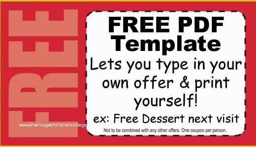 Free Printable Loyalty Card Template Of Create Your Own Coupon Template Free Invitation Template