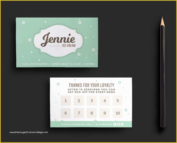 Free Printable Loyalty Card Template Of Free Print Shop Templates for Local Printing Services