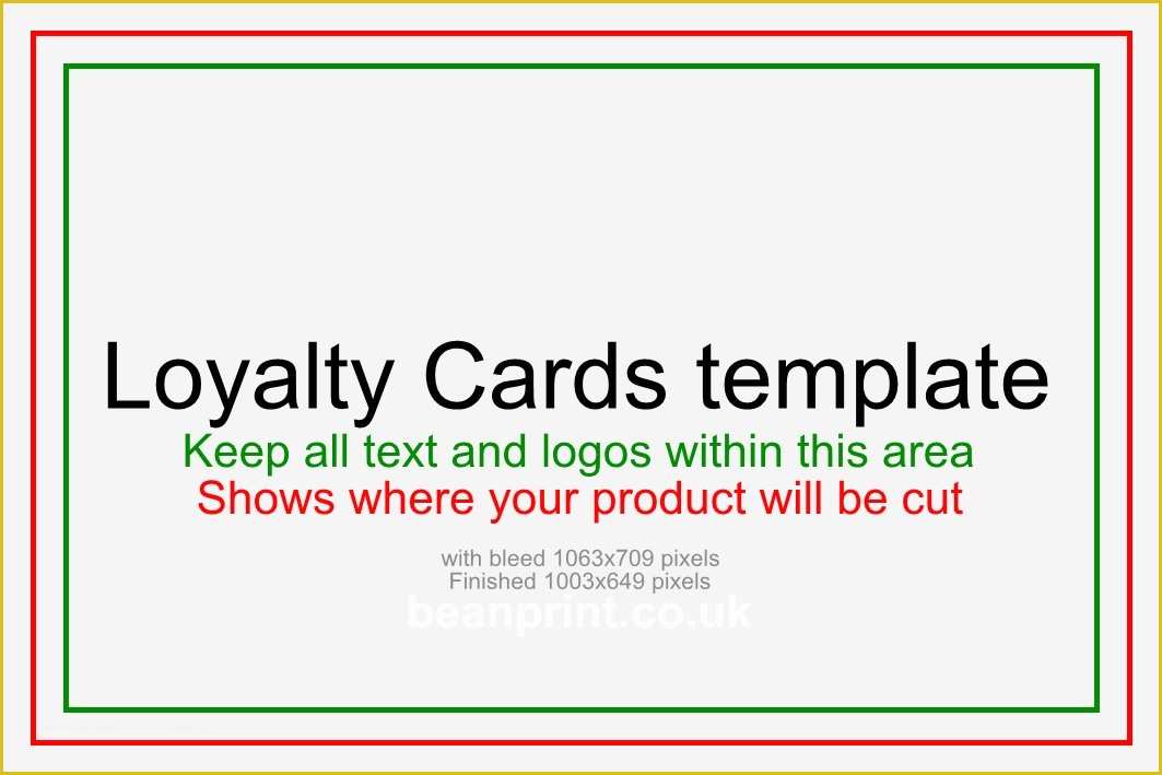 Free Printable Loyalty Card Template Of Loyalty Cards From £5 99