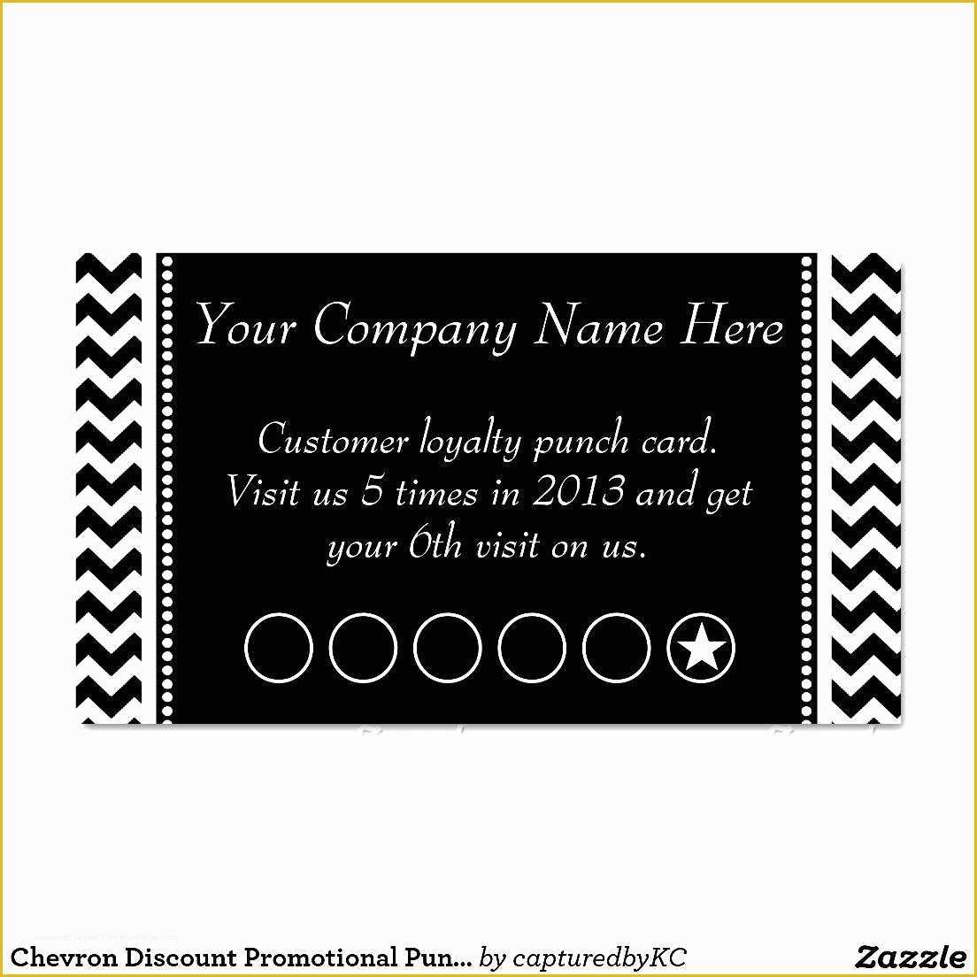 Free Printable Loyalty Card Template Of Punch Card Template