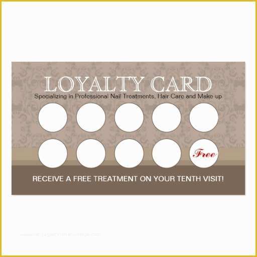 Free Printable Loyalty Card Template Of Search Results for “nail Salon Gift Certificate Templates