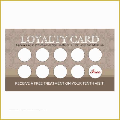 Free Printable Loyalty Card Template Of Search Results for “nail Salon Gift Certificate Templates