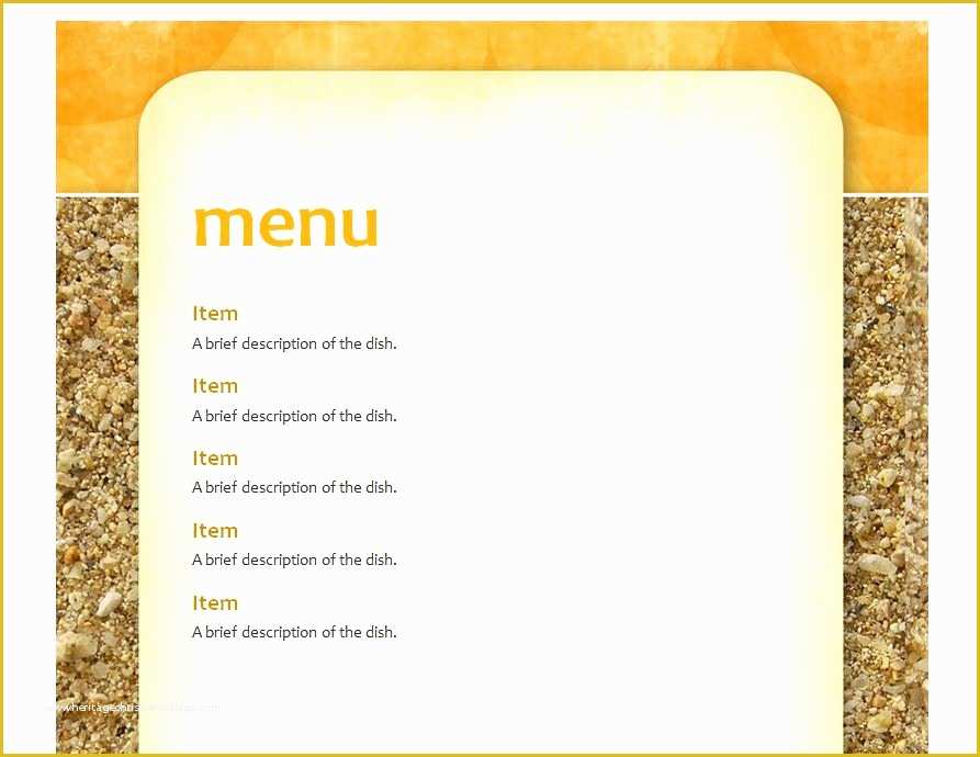 Free Printable Lunch Menu Template Of Lunch Menu Templates Gallery