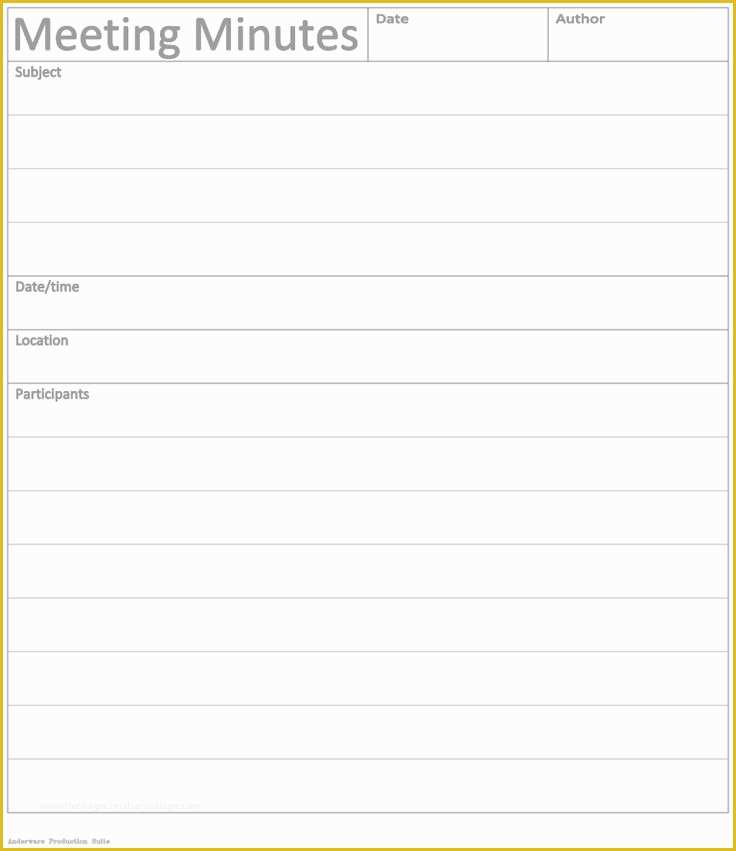 Free Printable Meeting Minutes Template Of 8 Best Images About Rings and Things On Pinterest