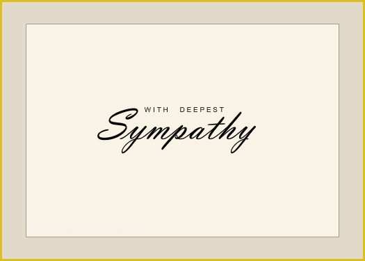 Free Printable Memorial Card Template Of 7 Best Of Death Sympathy Card Free Printable