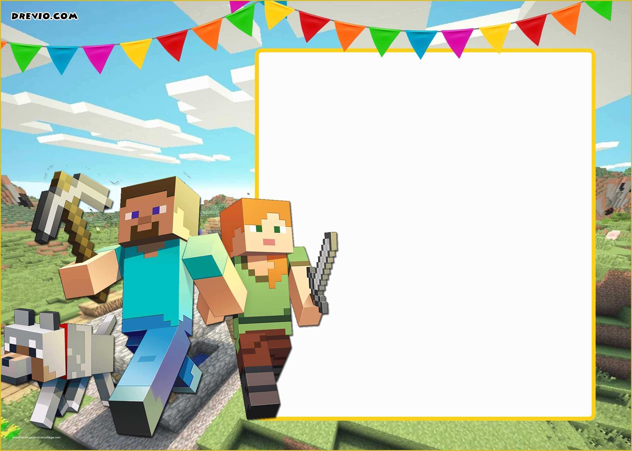 free-printable-minecraft-birthday-party-invitations-templates-of-free