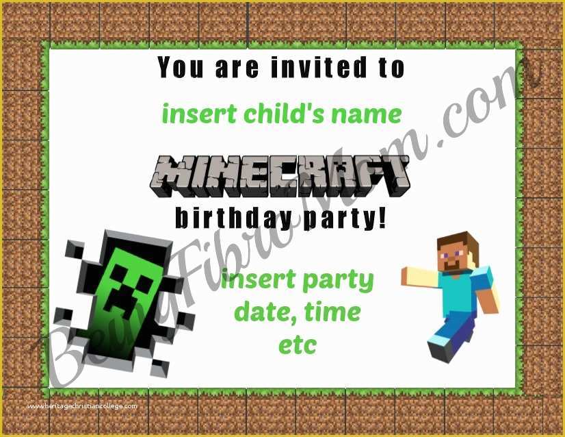 free-printable-minecraft-birthday-party-invitations-templates-of