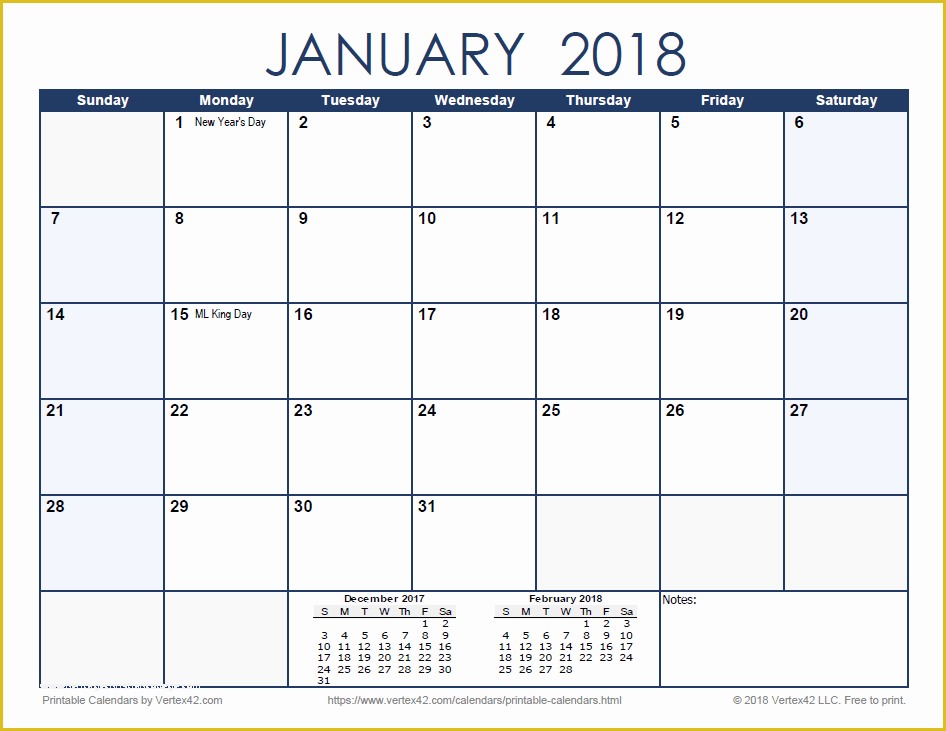 Free Printable Monthly Calendar Templates 2018 Of 2018 Monthly Calendar Free Download Freemium Templates
