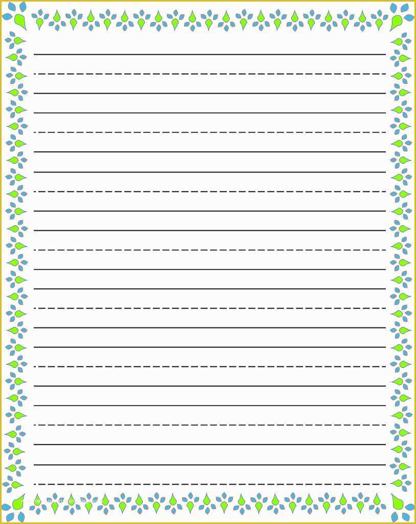 Free Printable Newspaper Templates for Students Of Writing Paper Printable for Kids
