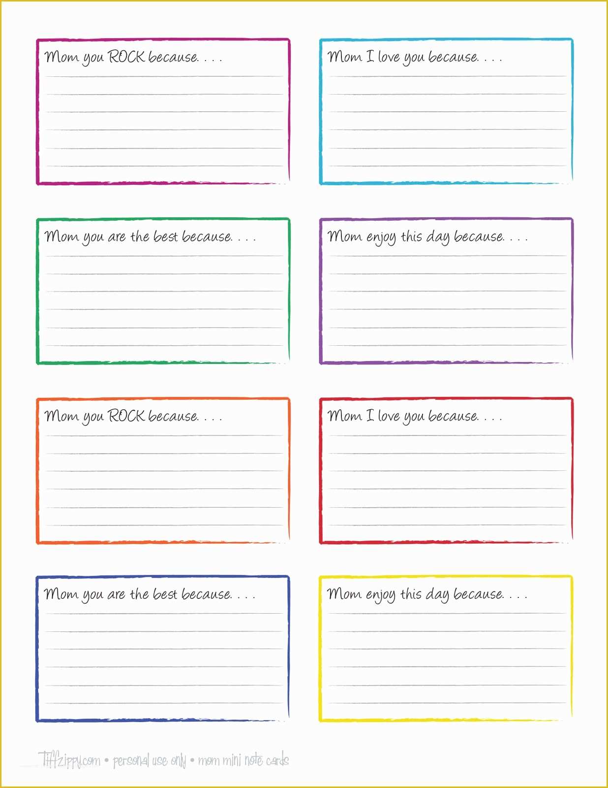 Free Printable Note Cards Template Of 6 Best Of Free Printable Blank Note Cards