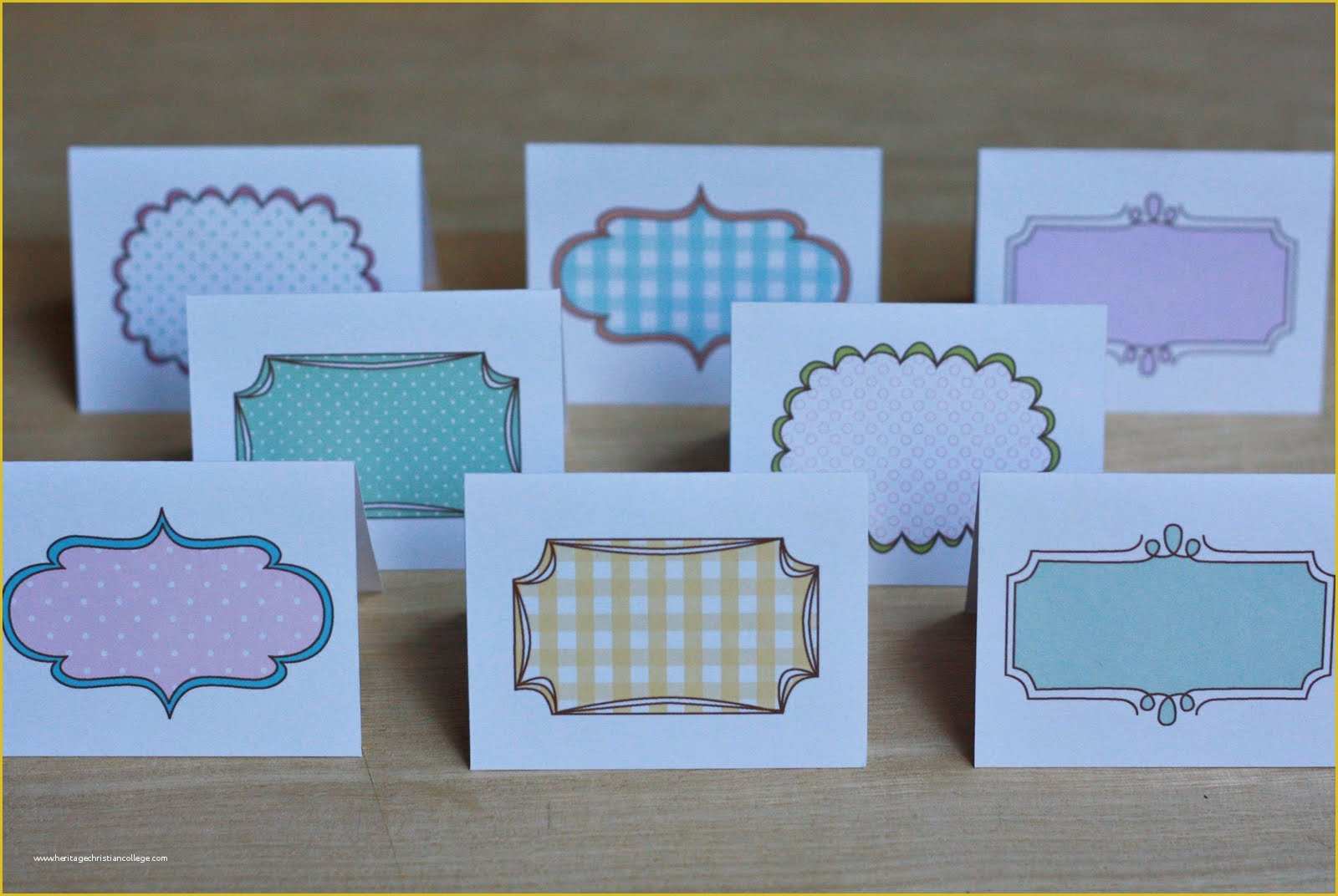 Free Printable Note Cards Template Of Amy J Delightful Blog Printable Note Cards Place Cards