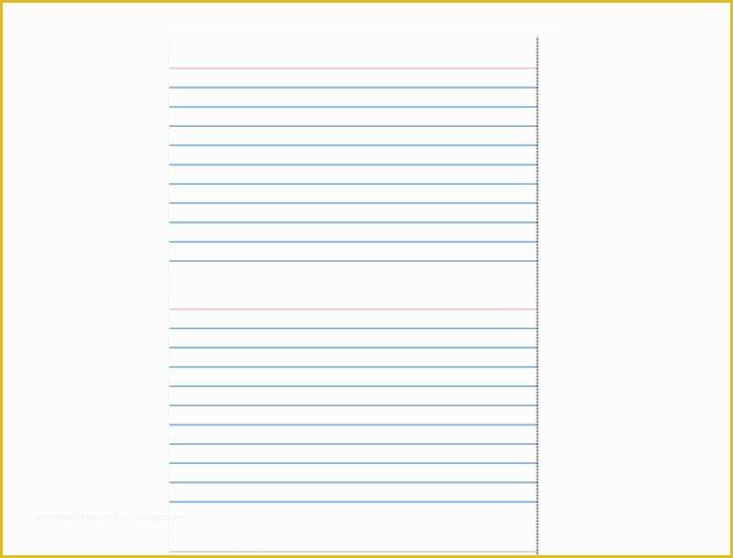 Free Printable Note Cards Template Of Index Card Template