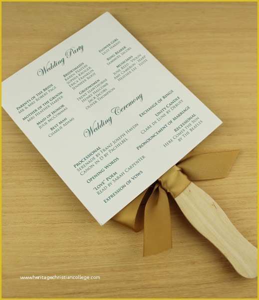 Free Printable Paddle Fan Template Of Paddle Fan Wedding Program Template – Vintage Floral