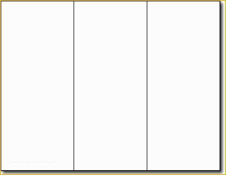 Free Printable Pamphlet Template Of Blank Brochure Template Word Csoforumfo