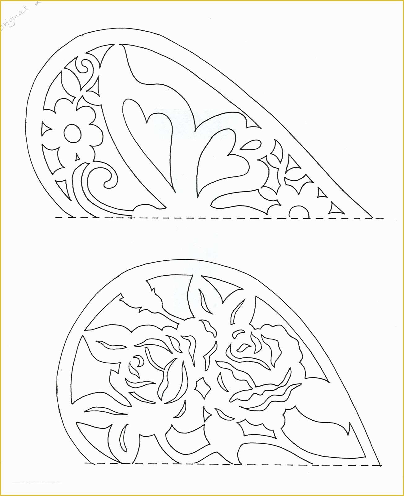 Free Printable Papel Picado Template Of Inkspired Musings butterflies