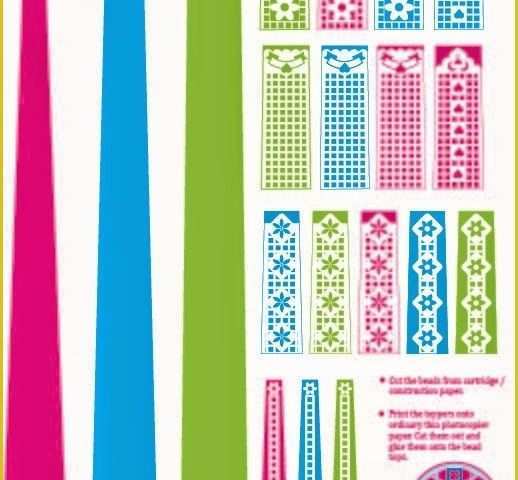 Free Printable Papel Picado Template Of Papel Picado Printable Paper Beads