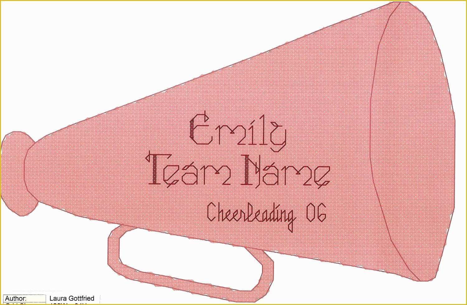 Free Printable Paper Megaphone Template Of Cheer Megaphone Template to Pin On Pinterest