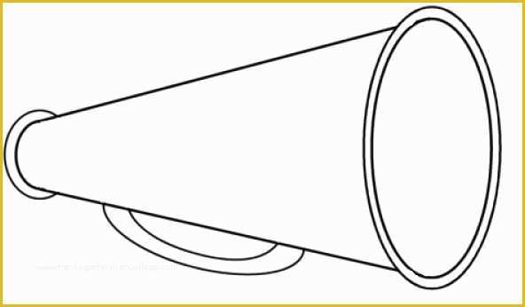 Free Printable Paper Megaphone Template Of Free Megaphone Clipart Clipartix