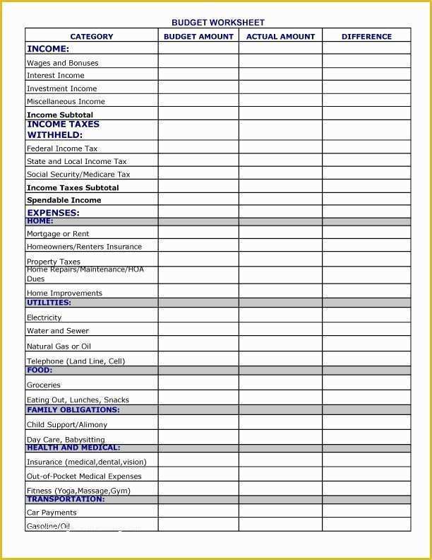 Free Printable Personal Budget Template Of Free Printable Personal Bud Free Printable Personal Budget Template Of Free Printable Personal Bud