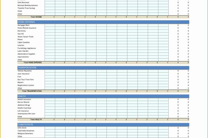 Free Printable Personal Budget Template Of Personal Bud Excel Template Free Excel Bud