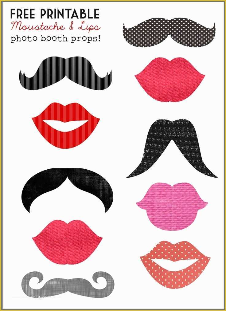 Free Printable Photo Booth Props Template Of 25 Best Ideas About Printable Booth Props On