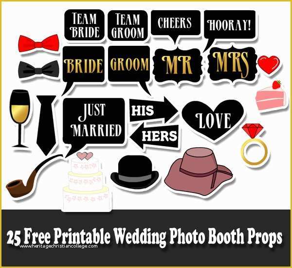 Free Printable Photo Booth Props Template Of 700 Free Printable Booth Props