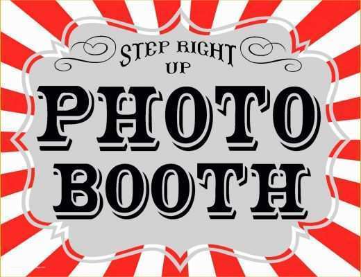 Free Printable Photo Booth Sign Template Of Carnival Games and Printables Part 2 the Red Balloon