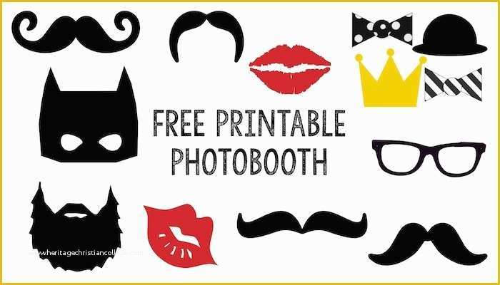 Free Printable Photo Booth Sign Template Of Free Printable Booth Paper Trail Design