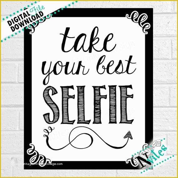 Free Printable Photo Booth Sign Template Of Wedding Booth Props Wedding Booth Signs Selfie