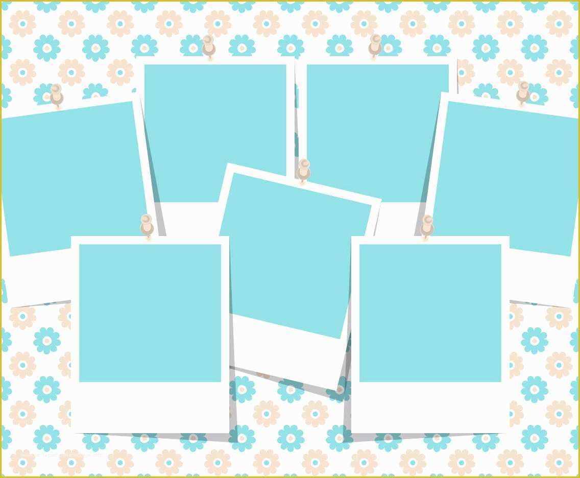 Free Printable Photo Collage Template Of Beautiful Collage Template Vector Art & Graphics