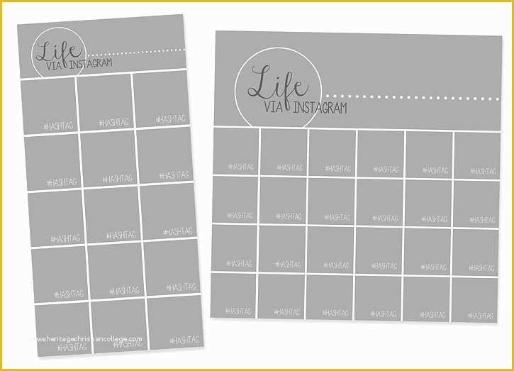 Free Printable Photo Collage Template Of Collage Template