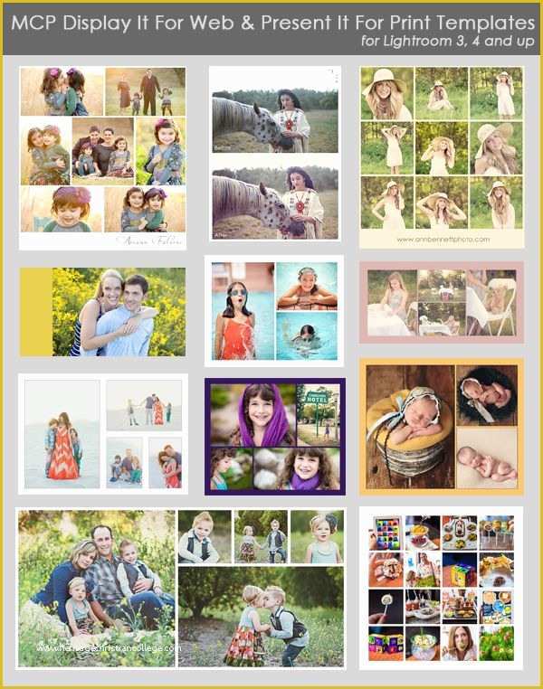 Free Printable Photo Collage Template Of Use Lightroom to Create Collages for Web and for Print