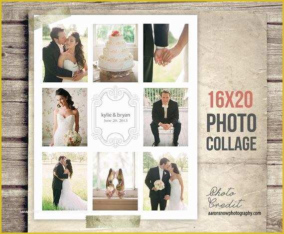 Free Printable Photo Collage Template Of Wedding Collage Blog Board Wedding Collage Poster