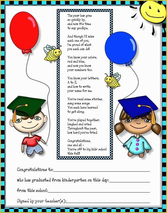 Free Printable Preschool Graduation Invitation Templates Of Free Kindergarten Graduation Invitation Template