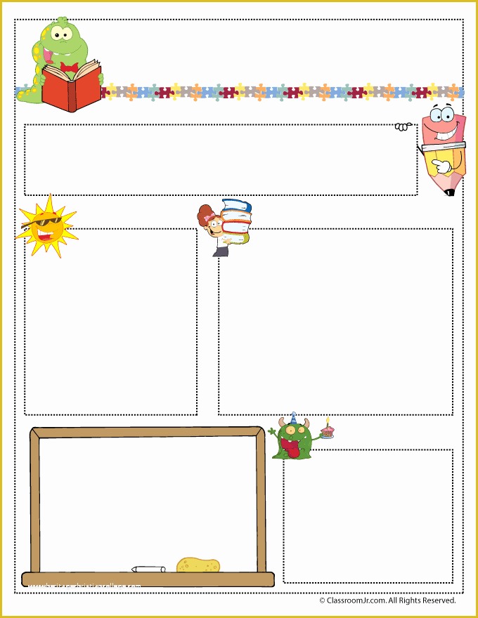 Free Printable Preschool Newsletter Templates Of Teacher Newsletter Templates Teacher Newsletter Templates